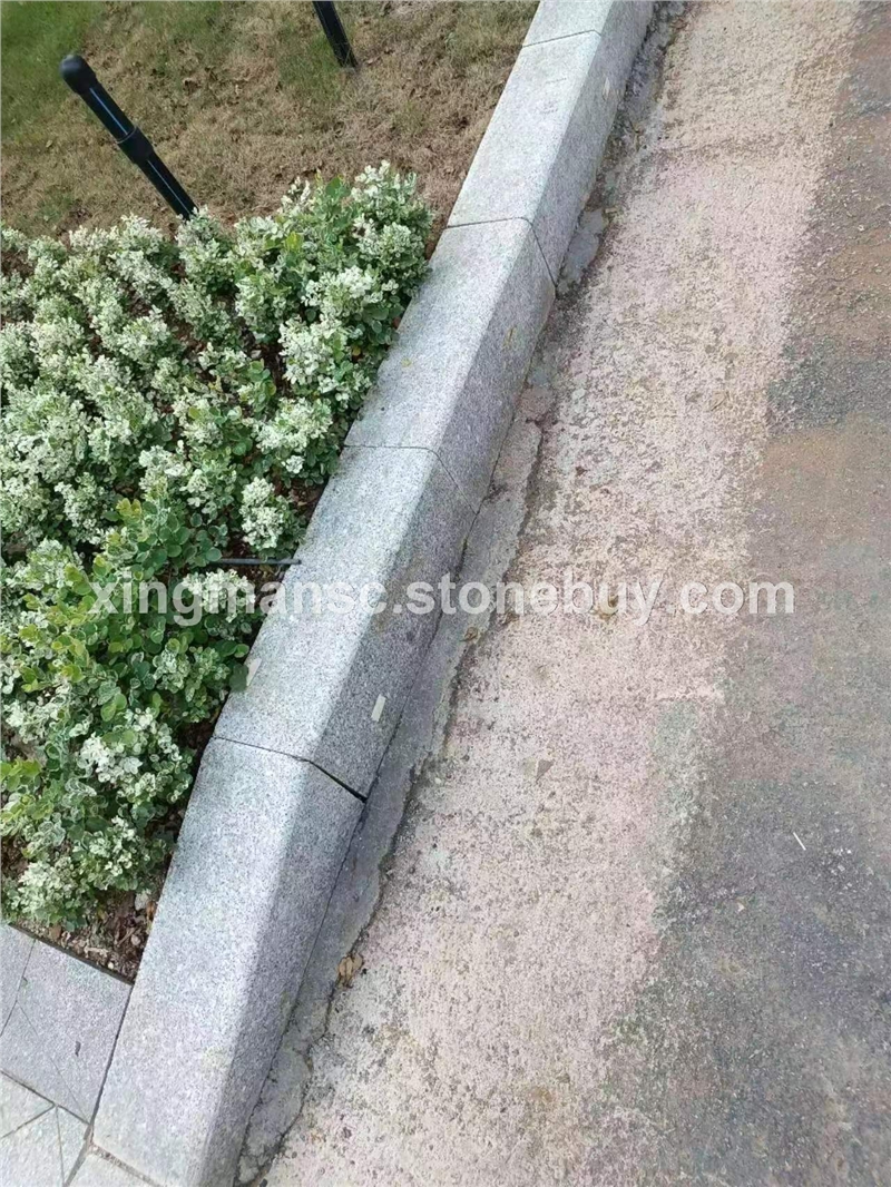广东芝麻白路沿石