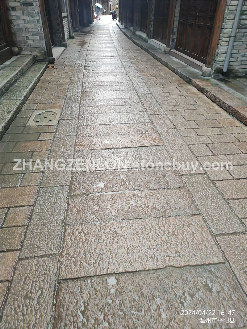 防腐石地铺
