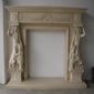 F-020(人物雕刻壁炉Fireplace Mantel)