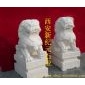 漢白玉石獅