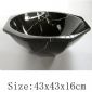 黑白根藝術盆