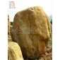 天然廣東大型黃臘石黃蠟石低價(jià)800元/噸批發(fā)直銷-英鵬園林