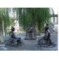 山东铜雕塑价格|潍坊铜雕塑厂家|临朐鑫泰铜雕塑