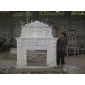 F-176出口美国大理石双层壁炉架FIREPLACE