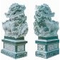 石獅子　青石獅子雕刻　北京獅　園林雕刻　