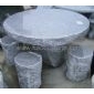 石桌凳　園林雕刻　園林景觀　石雕　石制品　庭院家具　庭院產(chǎn)品　