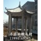 石雕亭 石亭安裝現(xiàn)場