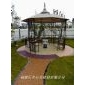 公园彩胶石透水走道案例