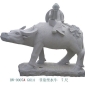 石雕-書童坐水牛