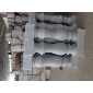 工廠現(xiàn)貨批發(fā)  廣西黑天然大理石欄桿  12X12X60