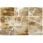Polished Caramel Onyx tile