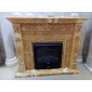 F-154桔子玉石雕花壁炉架WHITE MARBLE MANTEL