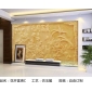 3D仿玉雕電視背景墻2
