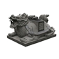 石雕獨(dú)角獸 獬豸吉祥獸 古神獸 石雕神獸 石雕靈獸