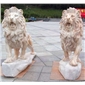 廠家批發(fā)墓地小獅子石雕獅子雕刻天安門石獅子石刻鎮(zhèn)宅辟邪擺件石雕獅子 青石獅子漢白玉石獅子一對 廠家批