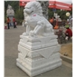 石雕臥獅子青石漢白玉獅子雕刻晚霞紅石雕石獅子石雕歐式爬獅雕刻石材擺件