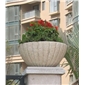 花盆 石花缽 石雕家居辦公小品 景觀小品 城市雕塑