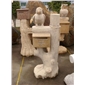 石雕垃圾箱 動物垃圾箱雕刻 園藝工藝品雕刻 景區垃圾箱