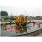 晚霞紅噴水球 大理石風(fēng)水球 園林漢白玉 噴泉轉(zhuǎn)運(yùn)球 加工定做