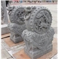仿古石雕 仿古門墩 抱鼓 鎮宅納福
