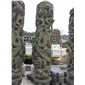 寺廟石雕龍柱 天然青石雕刻 轉(zhuǎn)運(yùn)抱龍柱 圖騰柱 福建石雕龍柱廠家