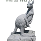 供應石雕袋鼠 石材動物雕塑