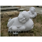 訂做人物石雕 小和尚雕塑 園林雕刻，動(dòng)物 人物石雕 噴水池 花缽欄桿