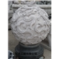 風(fēng)水球 浮雕球 景觀球 九龍浮雕石球 園林雕刻，動(dòng)物 人物石雕 噴水池 花缽欄桿 花崗巖石材雕塑