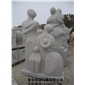 城市抽象 石雕抽象 景觀人物抽象    園林雕刻，動(dòng)物 人物石雕 噴水池 花缽欄桿  花崗巖