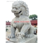 獅子石雕，漢白玉獅子雕塑