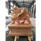 石頭麒麟雕塑，石雕麒麟雕塑