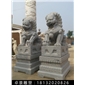 北京獅石雕，大理石北京獅雕塑