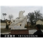 奔馬石雕，漢白玉奔馬雕塑