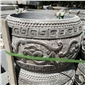 仿古柱基石 浮雕柱基石 青石柱基
