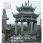 石雕仿古六角涼亭 花崗巖涼亭 單層石亭 園林景觀 雙層涼亭  戶外石亭