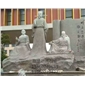 石雕牌坊，石雕亭子， 噴水池，花盆，浮雕，人物，動物雕刻，惠安石雕