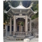 石雕牌坊，石雕亭子， 噴水池，花盆，浮雕，人物，動物雕刻，惠安石雕