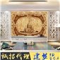 實力工廠 招募代理 超大氣石紋背景墻