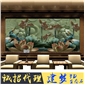 復古中式仿玉雕背景墻 中源崗石招募代理 建夢3D生態(tài)石
