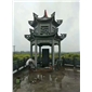 石雕涼亭