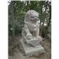 門口石獅子鎮(zhèn)宅石獅子青石雕塑石獅子仿古石獅子