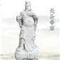 泉州东玮石材专业制作关公掉血，寺庙用品石雕作品