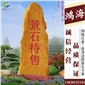 園林景觀石企業(yè)公司門(mén)牌石刻字石地標(biāo)石公園黃蠟石