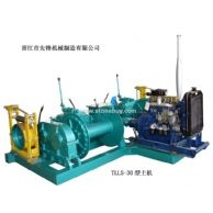 TLLS-30T型缆绳式桅杆起重机主机