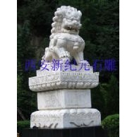 汉白玉狮子