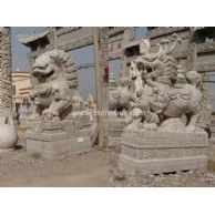 石狮，石雕麒麟，拓荒牛,龙凤大鹏,大象骏马,宝瓶鹿鹤等石雕瑞兽动物