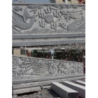 石雕九龙壁,龙文化壁，华表龙柱中华柱，文化柱，龙戏珠戏水，蟠龙等龙型石雕
