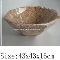玛瑙红艺术盆
