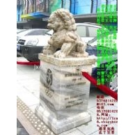 纯手工雕刻石狮，石雕麒麟，拓荒牛,龙凤大鹏,大象骏马,宝瓶鹿鹤等