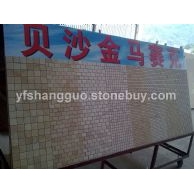 貝沙金馬賽克